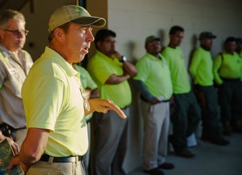 Landscape operations software can help with scheduling labor and equipment. 