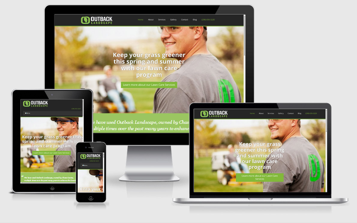 Landscaping Web Design Experts